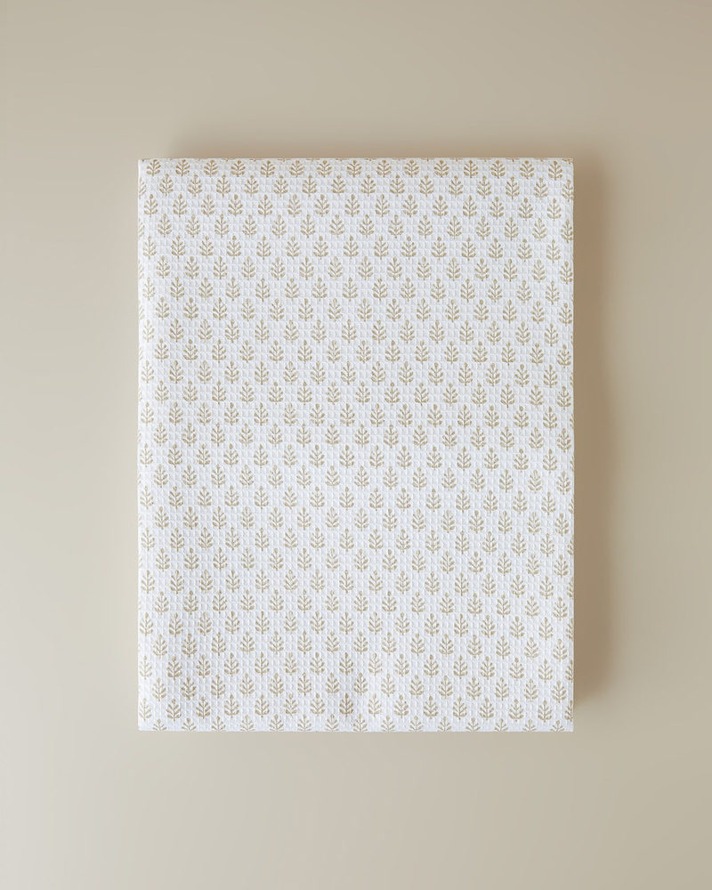 Pure Leaves Ecosoft Tek Kişilik Pike 150x220 cm Bej