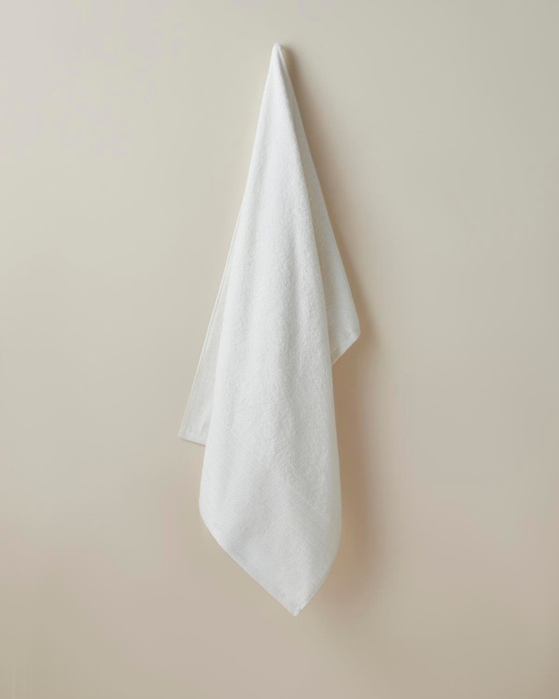 Pure Pamuk Banyo Havlusu 70x140 cm Beyaz