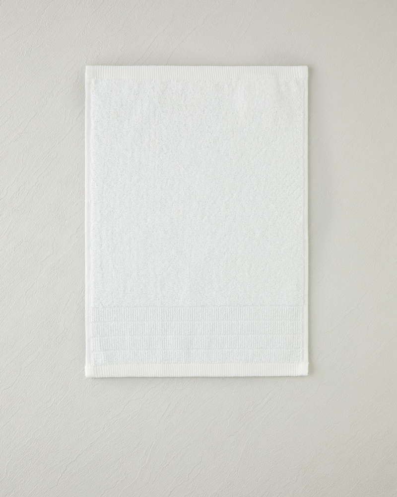 Pure Pamuk El Havlusu 30x40 cm Beyaz