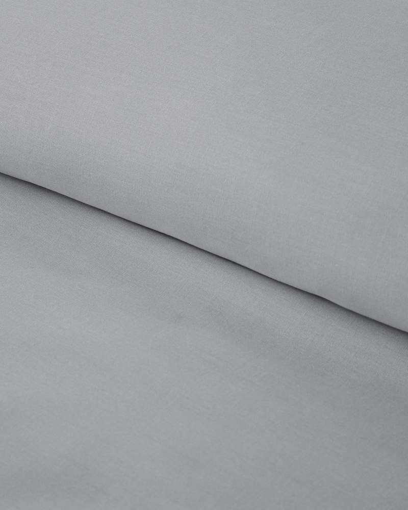 Pure Pamuk Tek Kişilik Nevresim Takımı 160x220 cm Gri