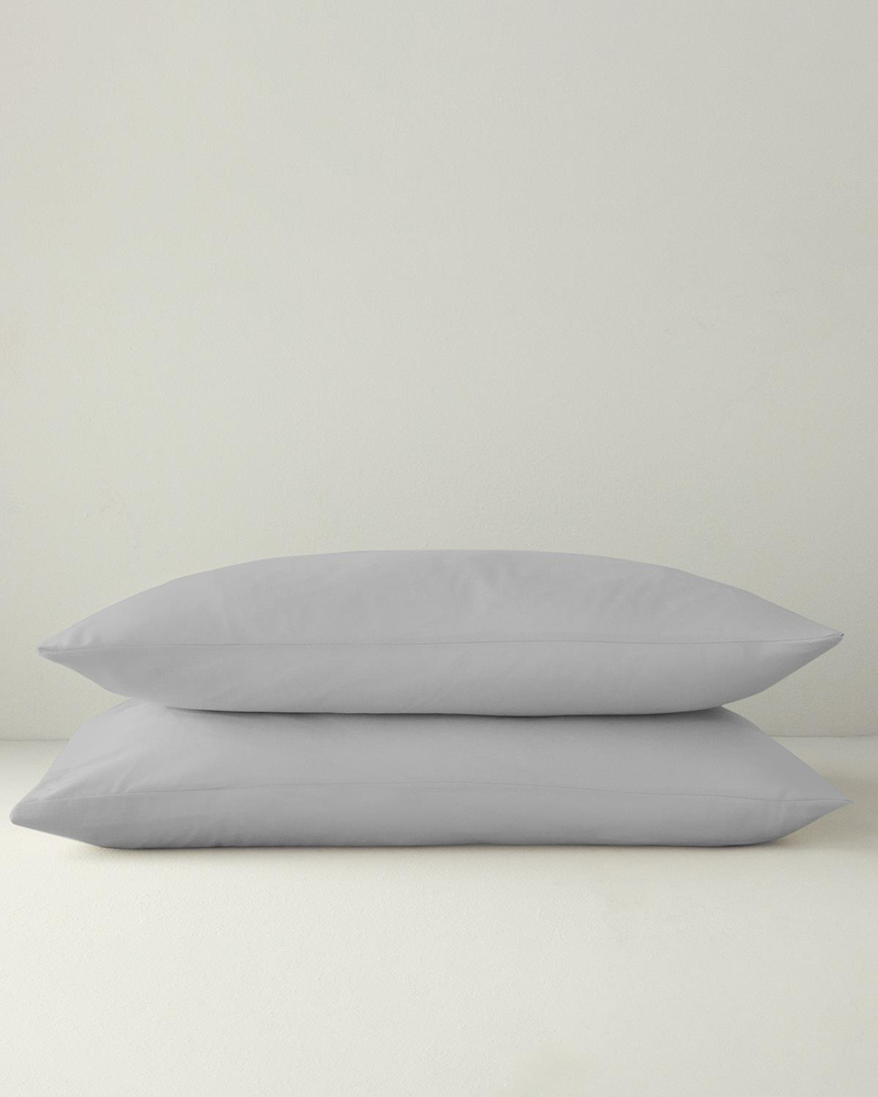 Pure Pamuklu 2'li Yastık Kılıfı 50x70 cm Çakıl Taşı