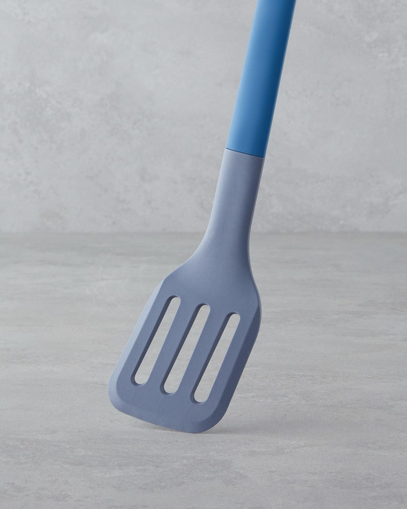 Rachelle Plastik Spatula 34 cm Mavi - Gri