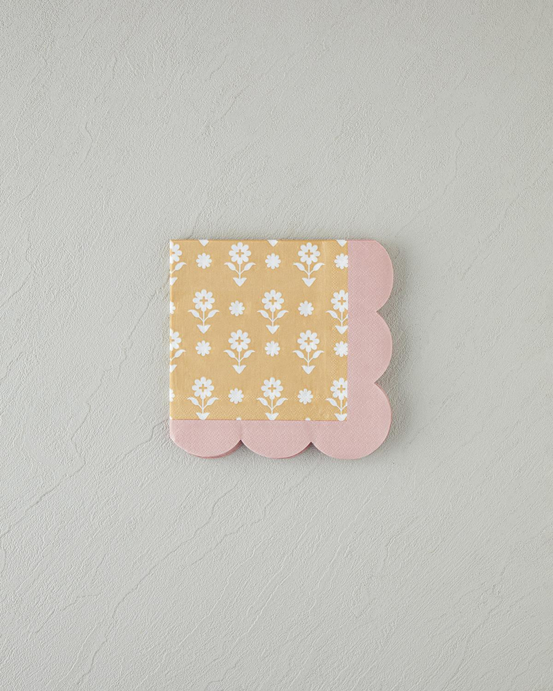 Retro Style Kağıt 20'li Kağıt Peçete 33x33 cm Pembe