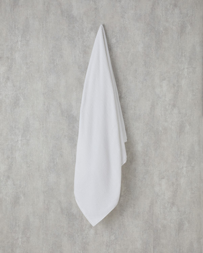 Rosita Microcotton Pamuklu Banyo Havlusu 90x150 cm Beyaz