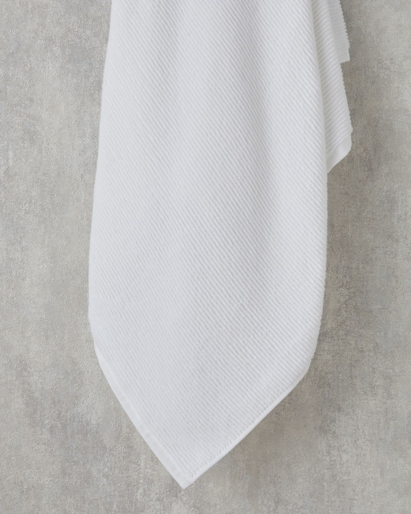 Rosita Microcotton Pamuklu Banyo Havlusu 90x150 cm Beyaz