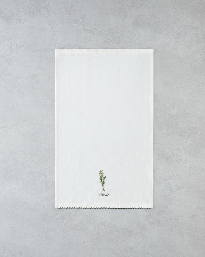 Sage Pamuk Kurulama Bezi 30x50 cm Beyaz - Yeşil