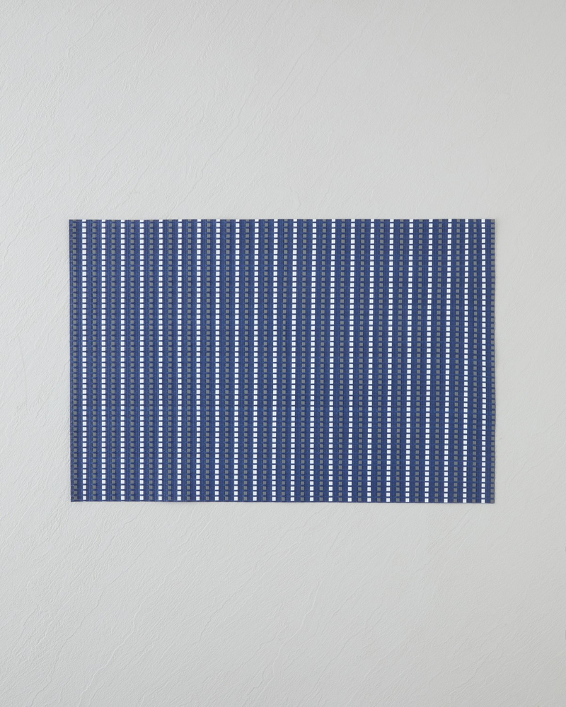 Sailor Lines Pvc 4'lü Amerikan Servis 30x45 cm Lacivert-Beyaz