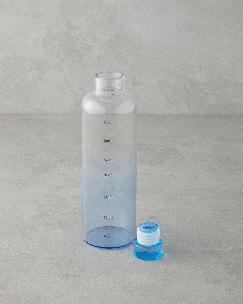 Sanitary Borosilikat Şişe 550 ml Mavi