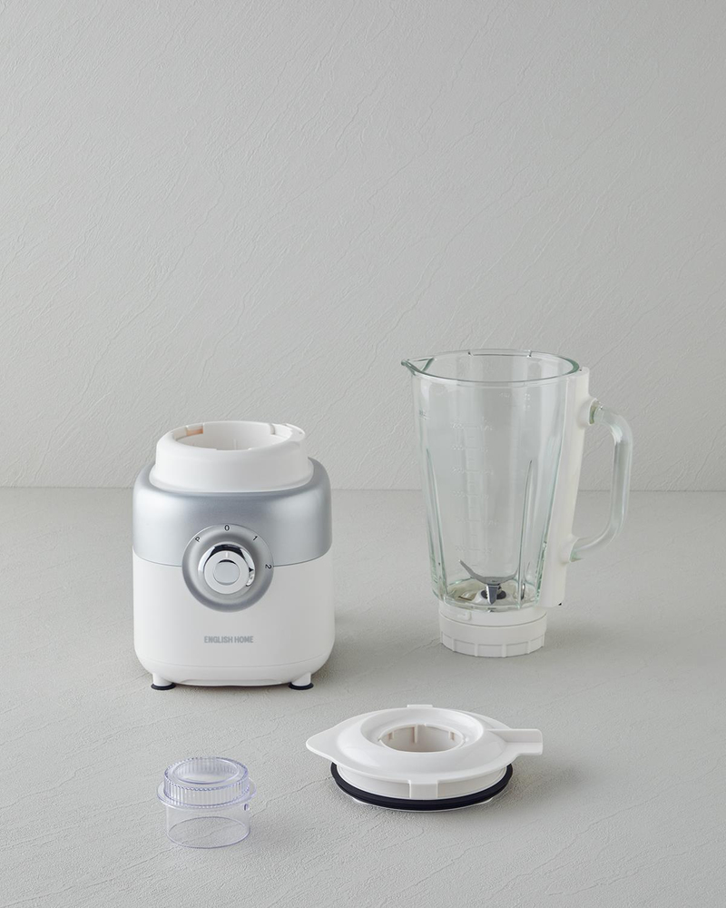 Sbl 3001 Cam Sürahi Blender Beyaz-Krom