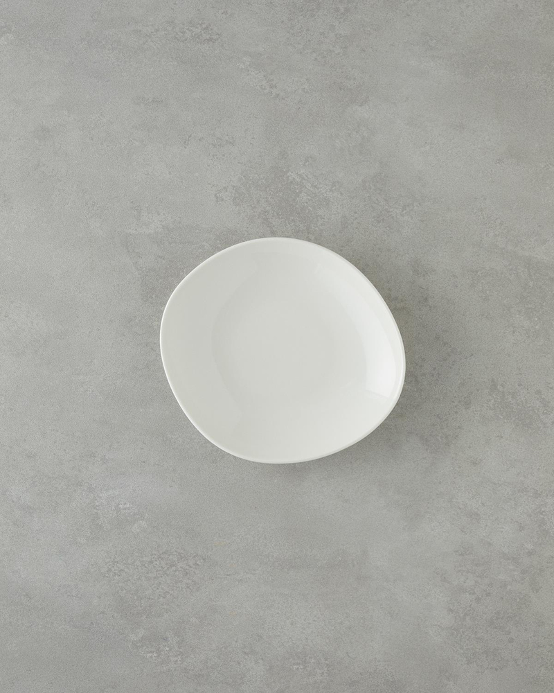 Shape Porselen Yemek Takımı 8 Parça 2 Kişilik Beyaz