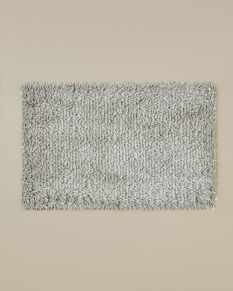 Silky Shine Kaydırmaz Taban Banyo Paspası 50x80 cm Gri