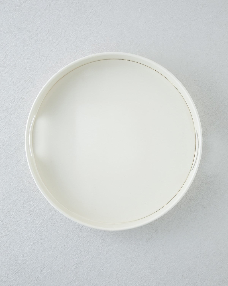 Simplex Metal Tepsi 37 cm Krem
