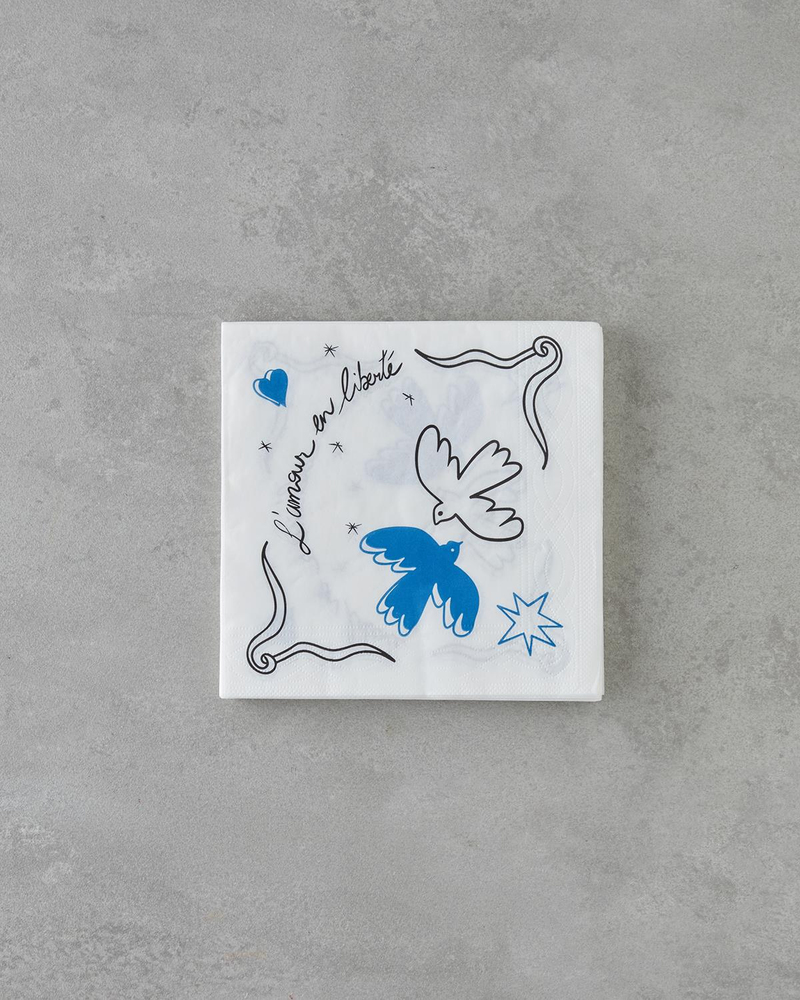 Skyglide Kağıt 20'li Kağıt Peçete 33x33 cm Mavi
