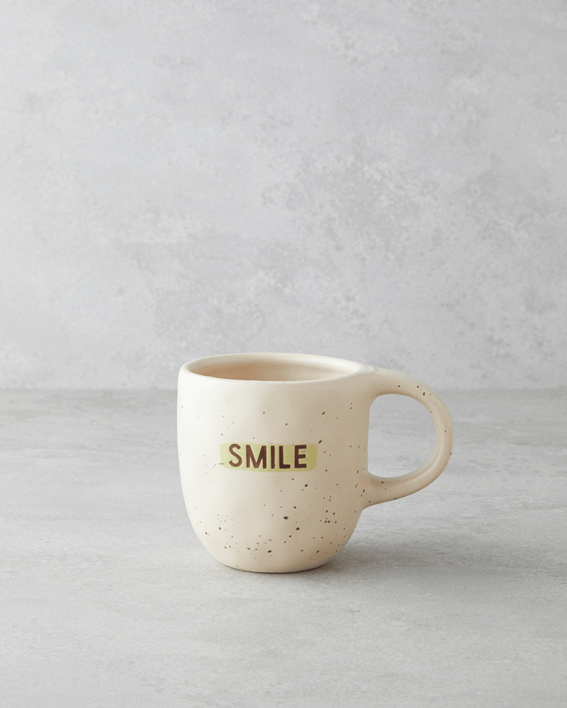 Smile Stoneware Kupa 395 ml Açık Yeşil