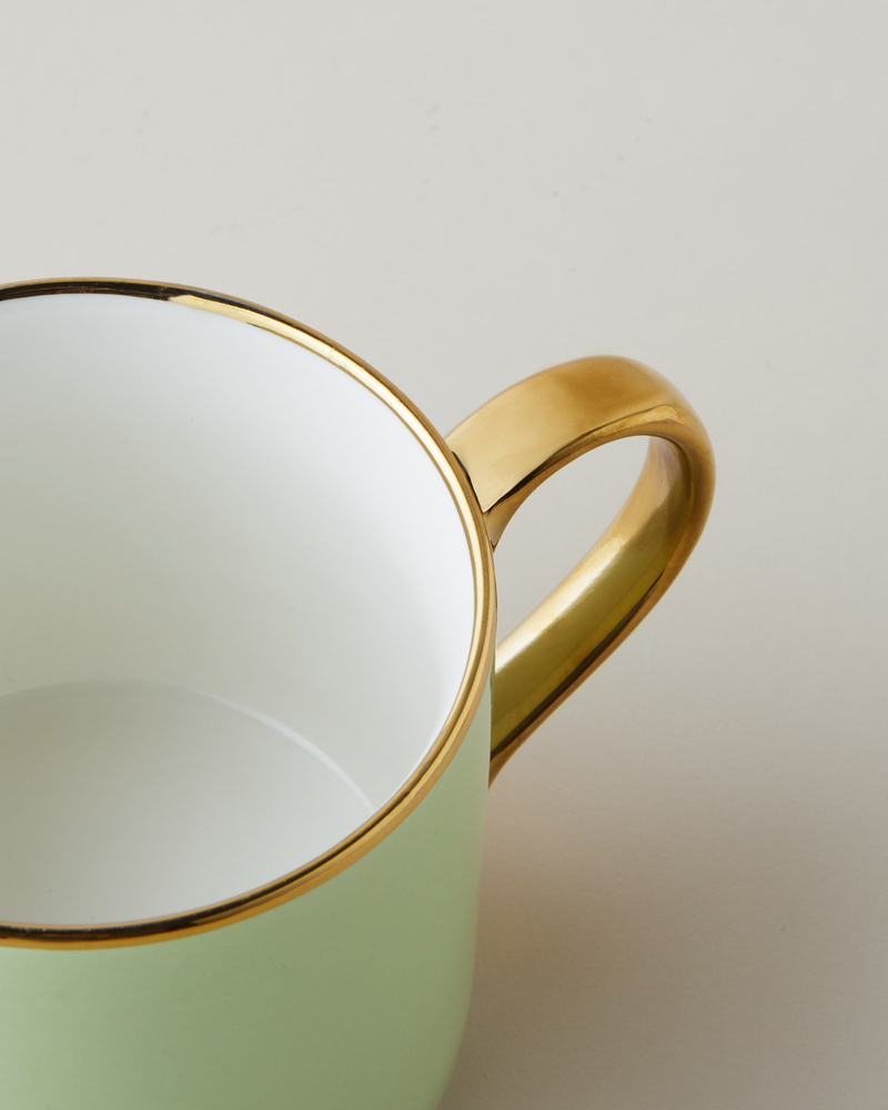 Soft Dream New Bone China Kupa 250 ml Açık Yeşil