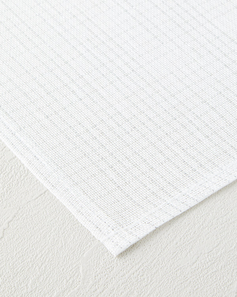 Soft glow Polyester 4'lü Amerikan Servis 30x45 cm Beyaz