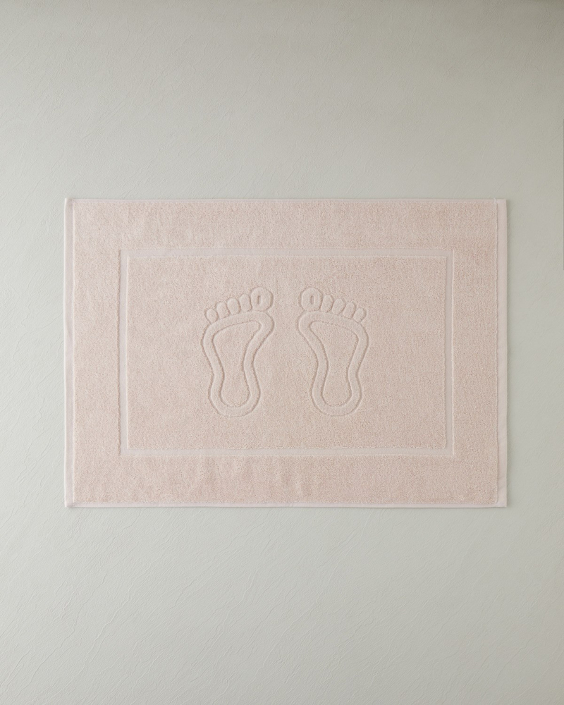 Soft Step Pamuk Ayak Havlusu 50x70 cm Pudra