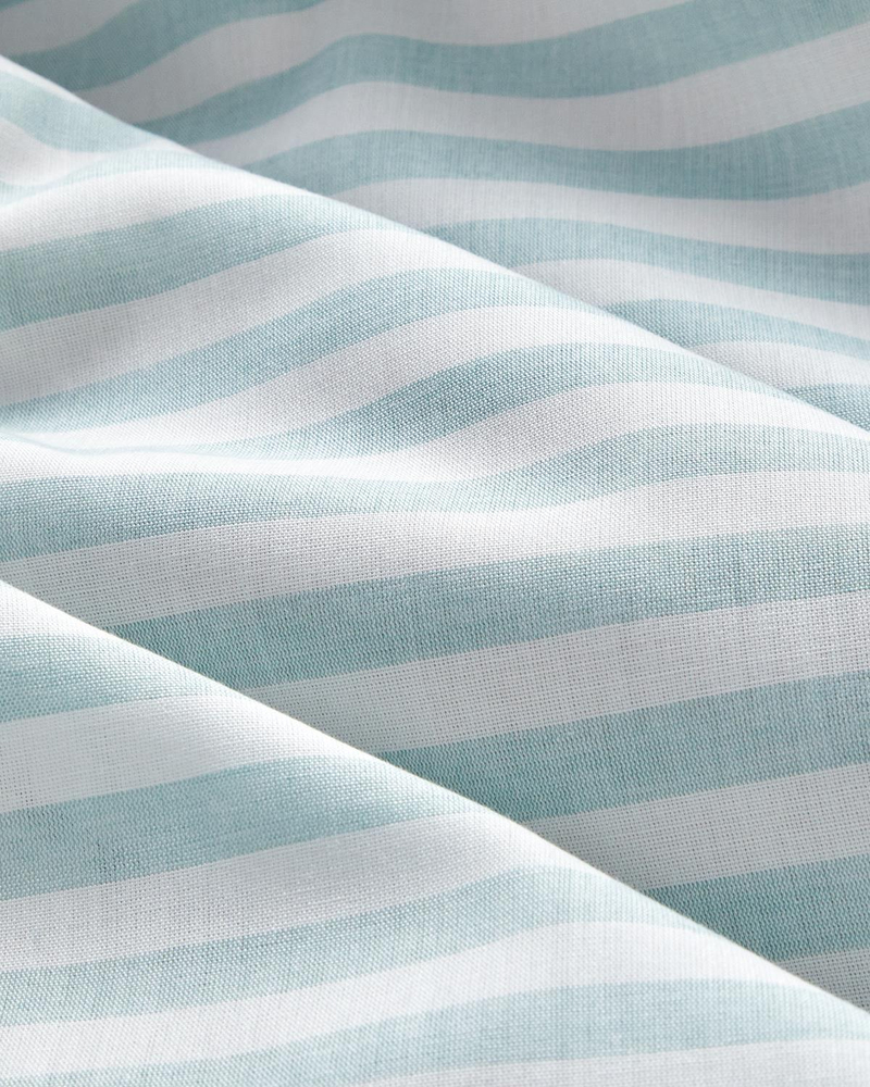 Soft Streaks İpliği Boyalı Çift Kişilik Nevresim Takımı 200x220 cm Yeşil