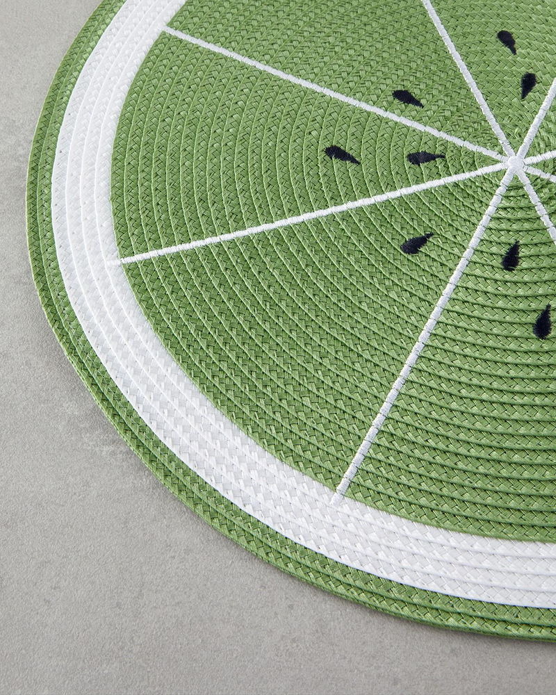 Summer Kiwi PP 2'li Amerikan Servis 38 cm Yeşil