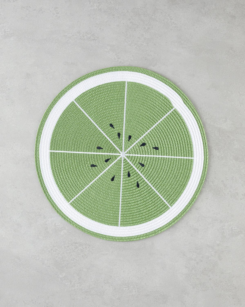 Summer Kiwi PP 2'li Amerikan Servis 38 cm Yeşil