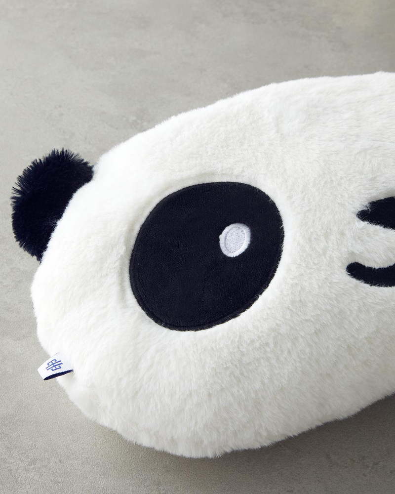 Sweet Panda Bebe Dekoratif Kırlent 40x26 cm Beyaz