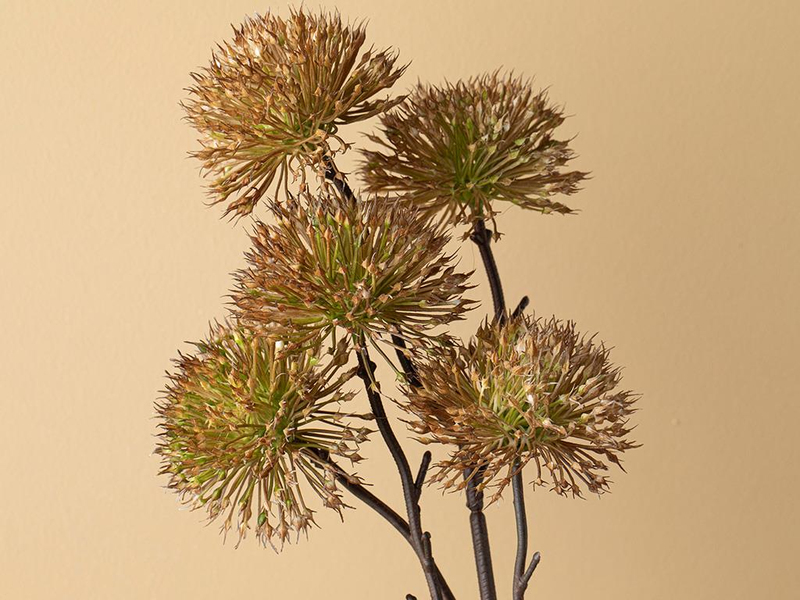 Thorn Onion Tek Dal Yapay Çiçek Yeşil