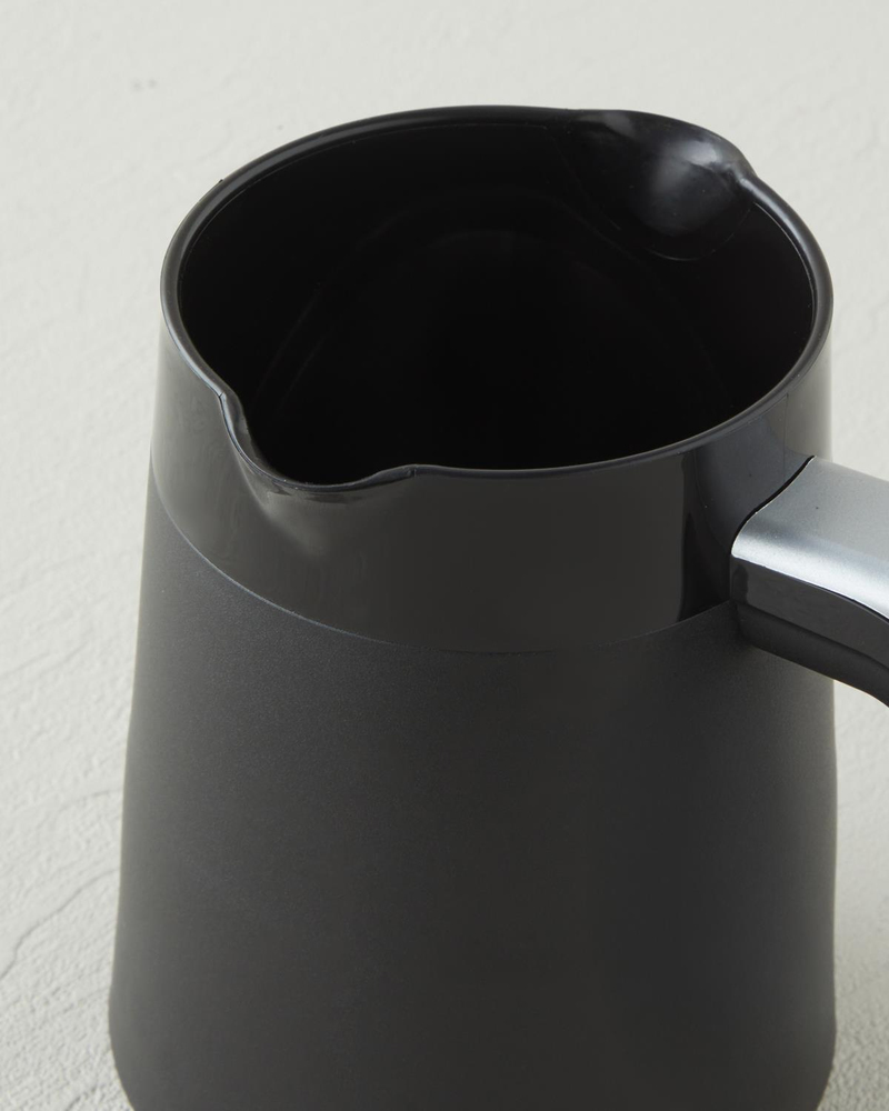 TKM 6030 Plastik Cezve Çift Taşım Türk Kahvesi Makinesi Siyah-Krom