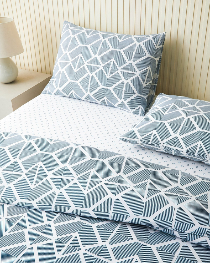 Triweave Kolay Ütülenir Tek Kişilik Nevresim Takımı 160x220 cm Yeşil
