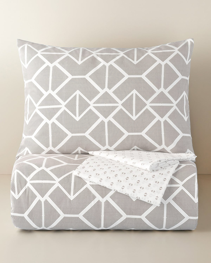 Triweave Kolay Ütülenir Tek Kişilik Nevresim Takımı 160x220 cm Bej