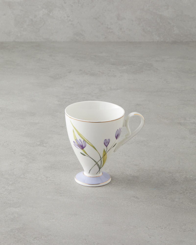 Valentina New Bone China Kupa 300 ml Lila