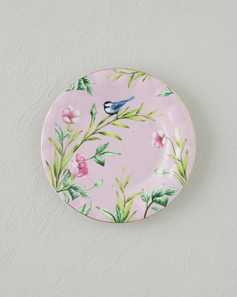 Vanilla New Bone China Pasta Tabağı 16 cm Açık Pembe
