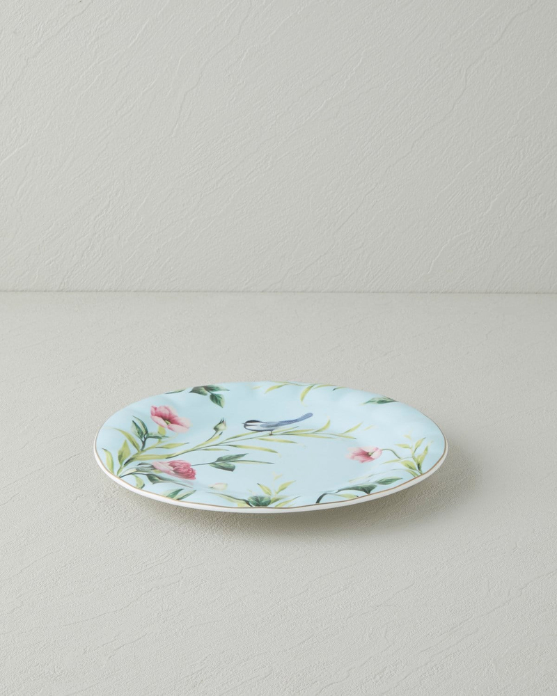 Vanilla New Bone China Pasta Tabağı 20 cm Açık Mavi