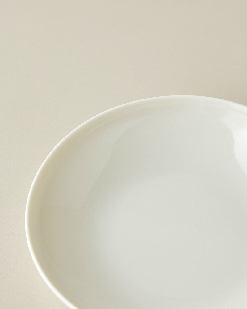 Verona Porselen Çukur Tabak 19 cm Beyaz