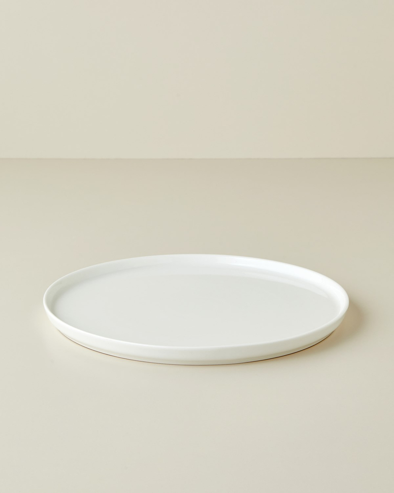 Verona Porselen Servis Tabağı 28 cm Beyaz