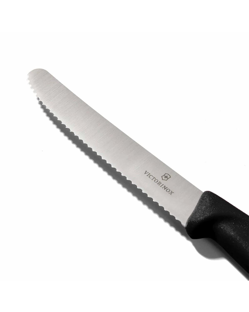 Victorinox 6.7833 SwissClassic Domates & Sosis Bıçak 11 cm Siyah