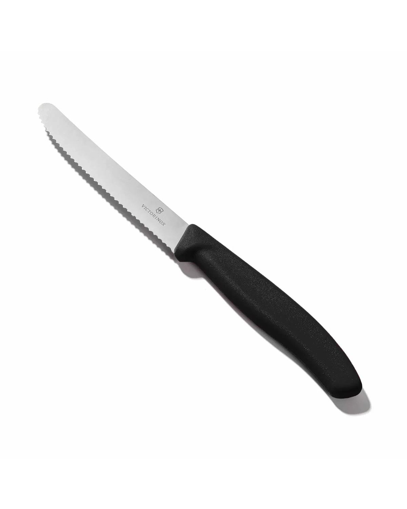 Victorinox 6.7833 SwissClassic Domates & Sosis Bıçak 11 cm Siyah