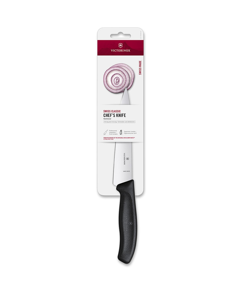 Victorinox VT 6.8003.15B Paslanmaz Çelik Şef Doğrama Bıçak 15 cm