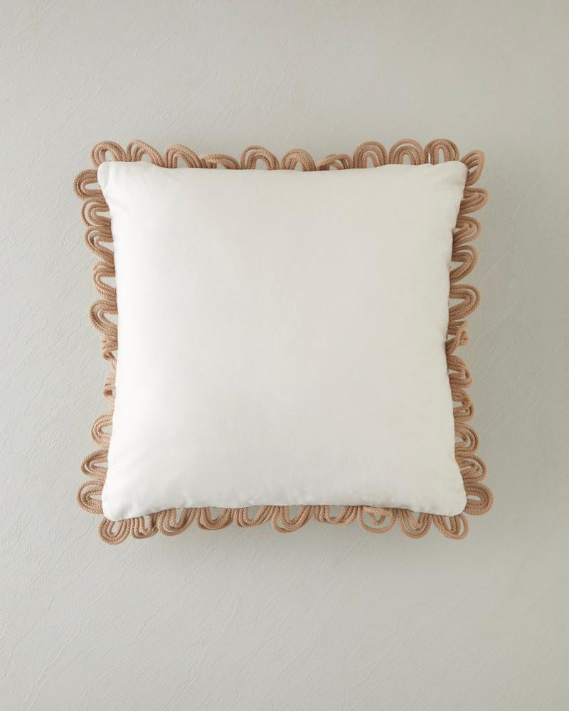 Zuma Kırlent Kılıfı 45x45 cm Bej