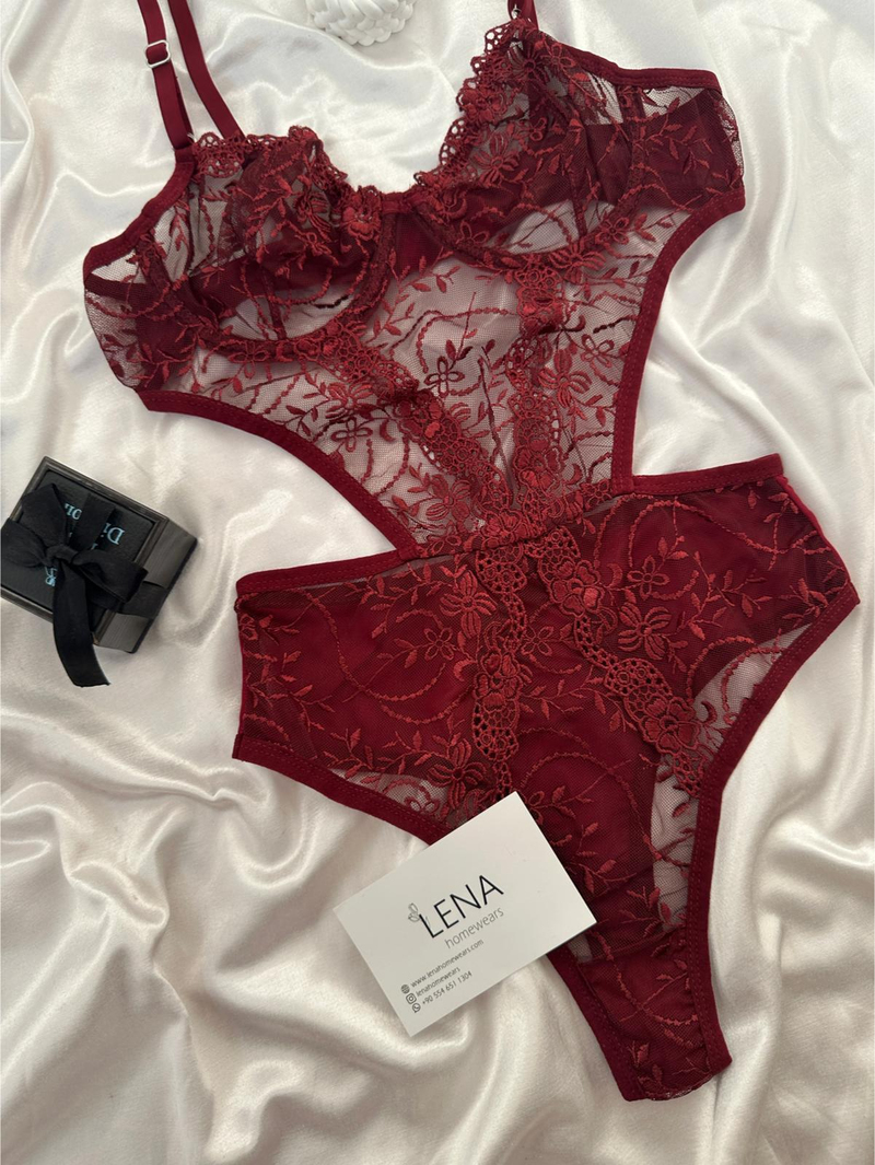 Bordo Bodysüit 