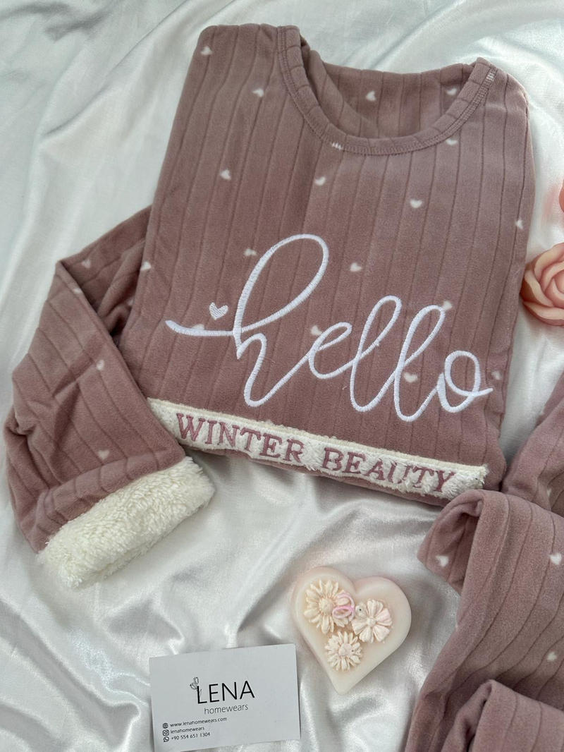 Caramel pijama takımı✨