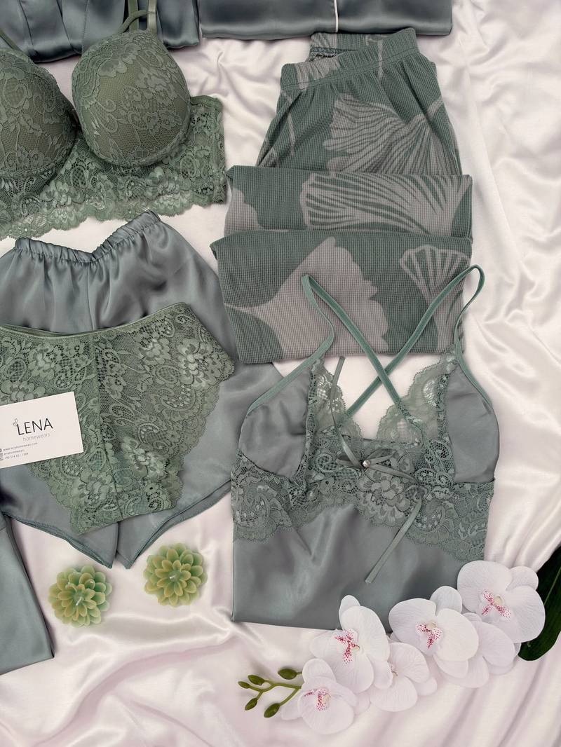 Defne 10lu Lüks Gelin Çeyiz Set