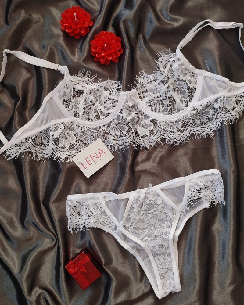 Ekru Angel Bralet Takımı