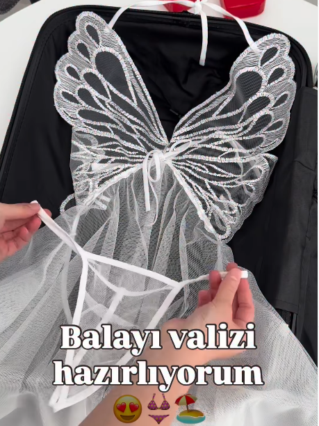 Kadın Balayı Valiz Çeyiz Seti