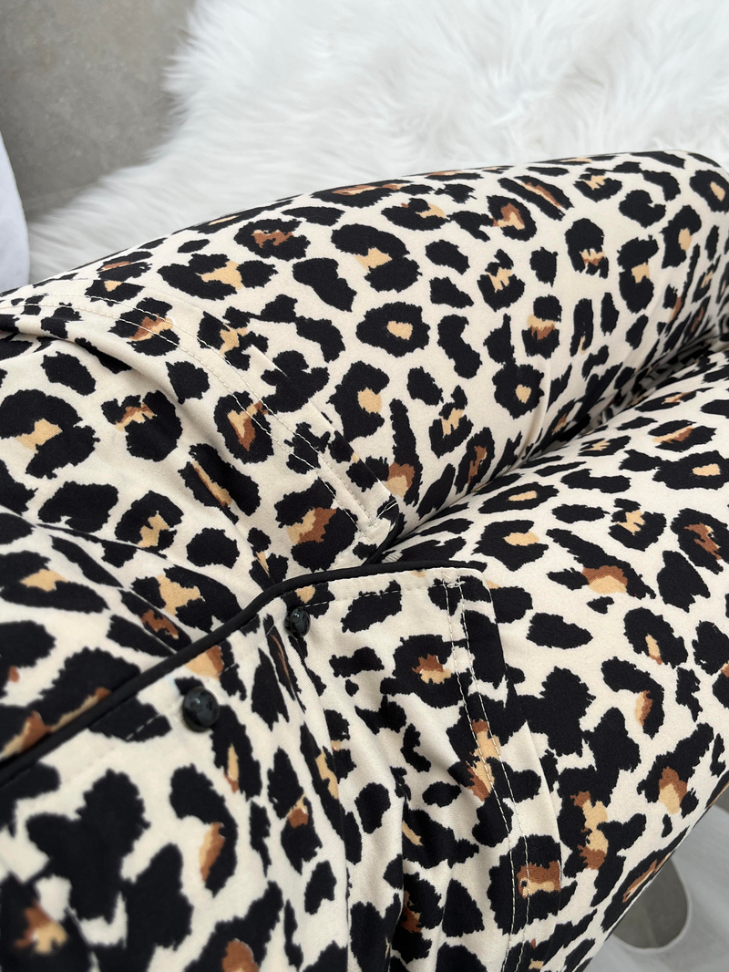 Leos Leopar Mevsimlik Pijama Takımı