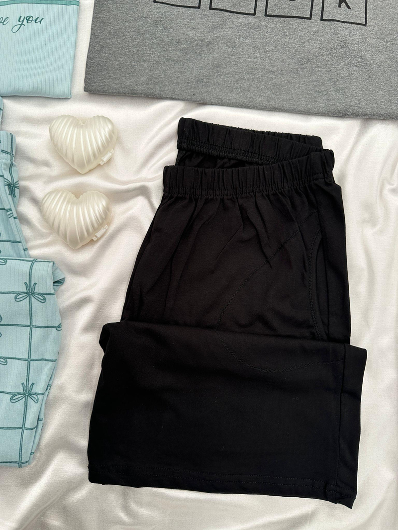 Mint & Gri Çift Pijama Seti