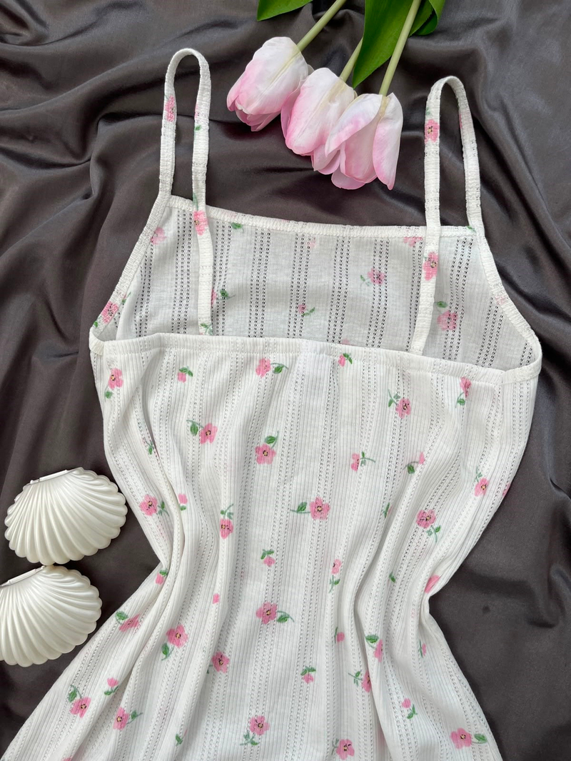 Pembe Gül 6lı %100 Pamuk Çeyiz Seti