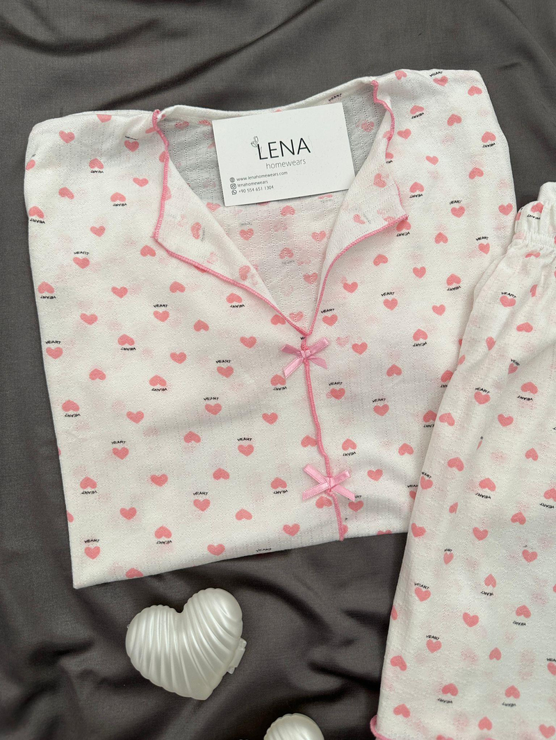 Pureks Kısa Kollu Şortlu Pijama Takımı 