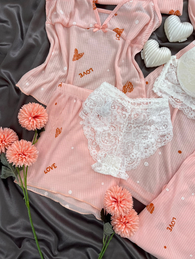 Solovly 7lı Pijama & Çamaşır Seti