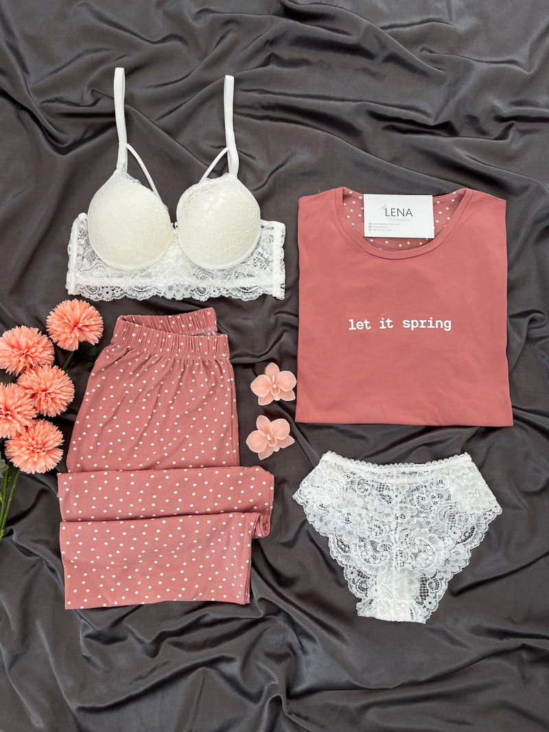 Spring Milan Pijama & Çamaşır Seti 