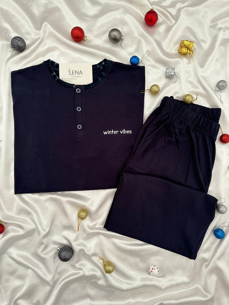 Winter Vibes Erkek Pijama Takımı
